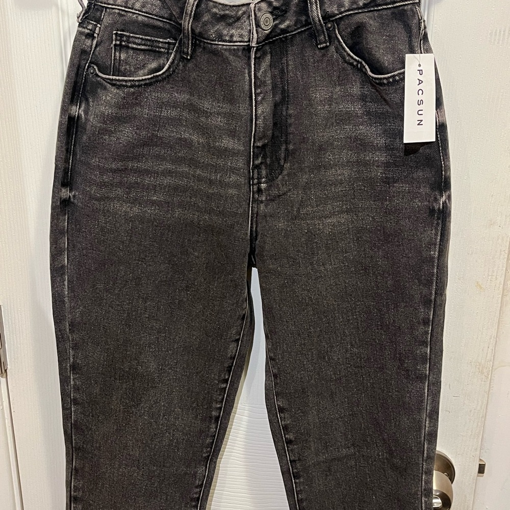 Brand New With Tags-PacSun Charcoal Denim Pants